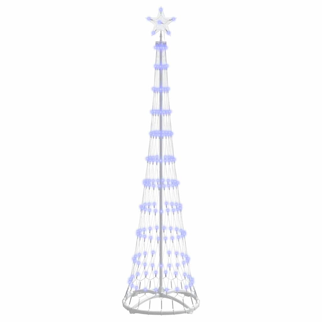 Albero di Natale LED Blu 51 x 51 x 190 cm Metallo