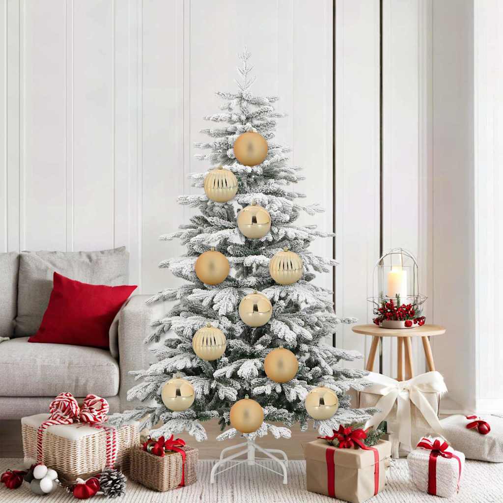 Set di palline di Natale XL 9 pz Oro Ø 15 cm Plastica