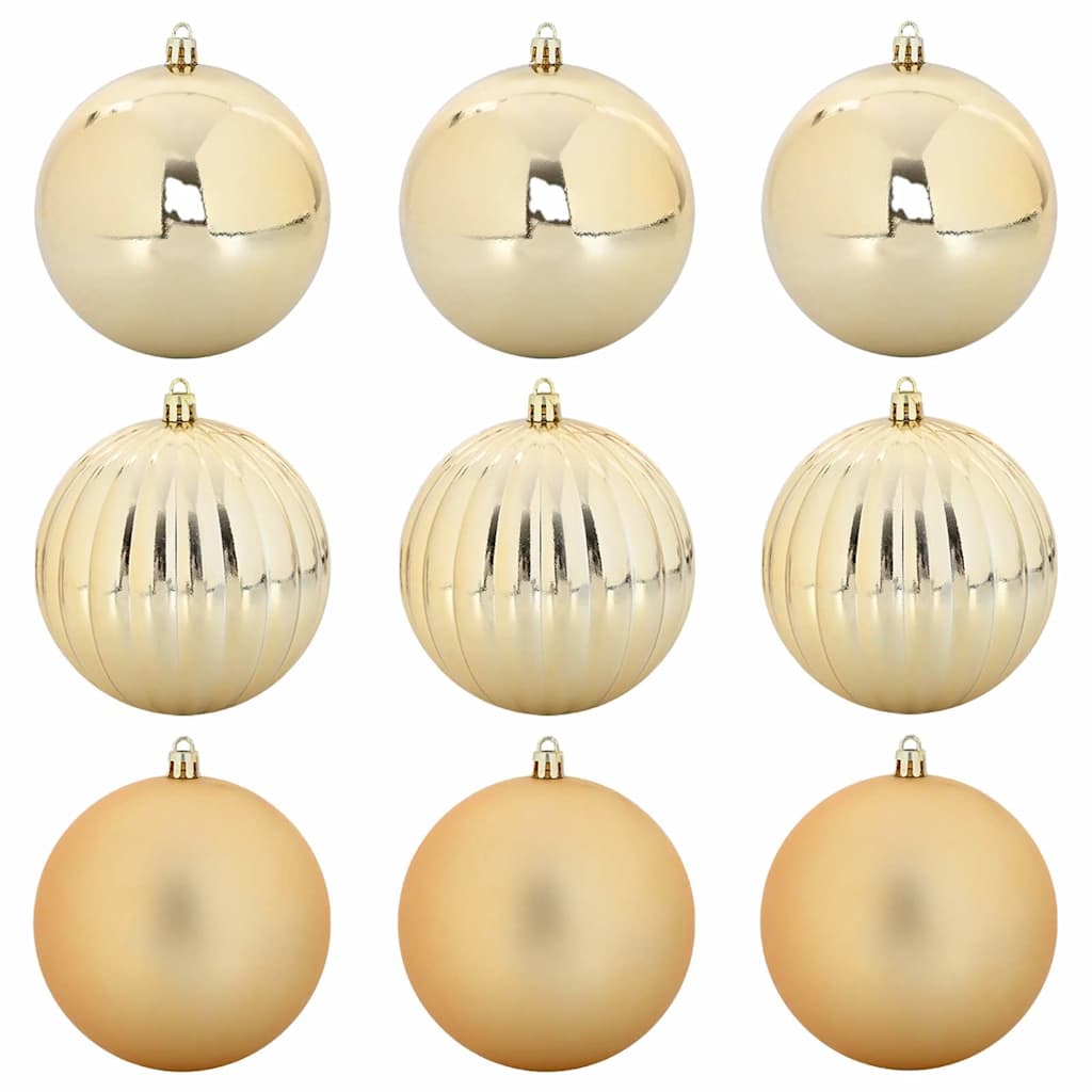 Set di palline di Natale XL 9 pz Oro Ø 15 cm Plastica