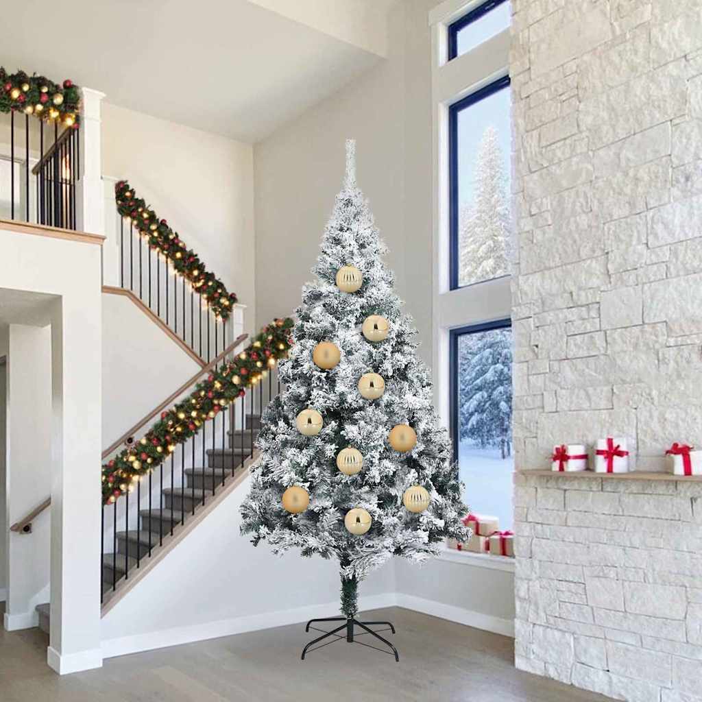 Set di palline di Natale XXL 4 pz Oro Ø 20 cm Plastica