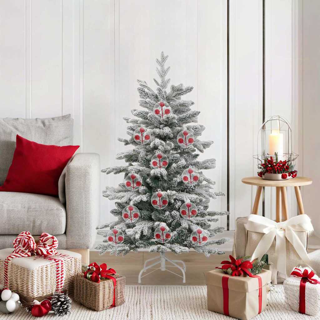 Set di Palle di Natale 25 pz Trasparente Ø 10 cm Plastica