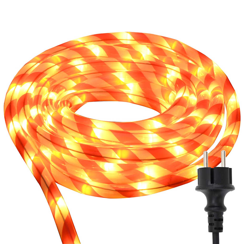 Luce a corda con luci di corda Bianco caldo 10 m PVC