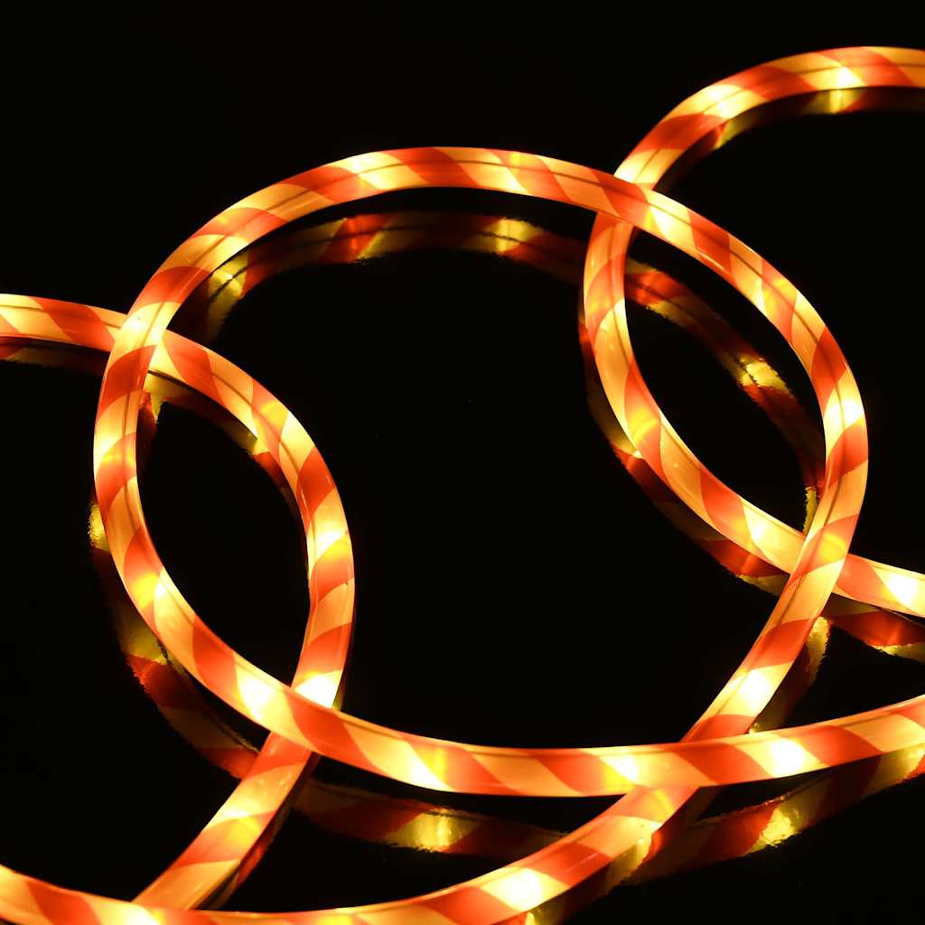 Luce a corda con luci di corda Bianco caldo 10 m PVC