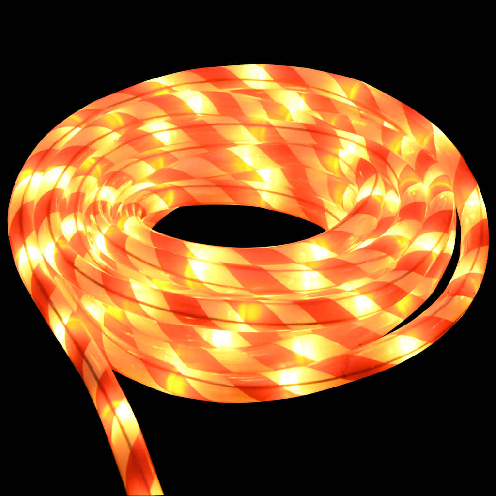 Luce a corda con luci di corda Bianco caldo 100 m PVC