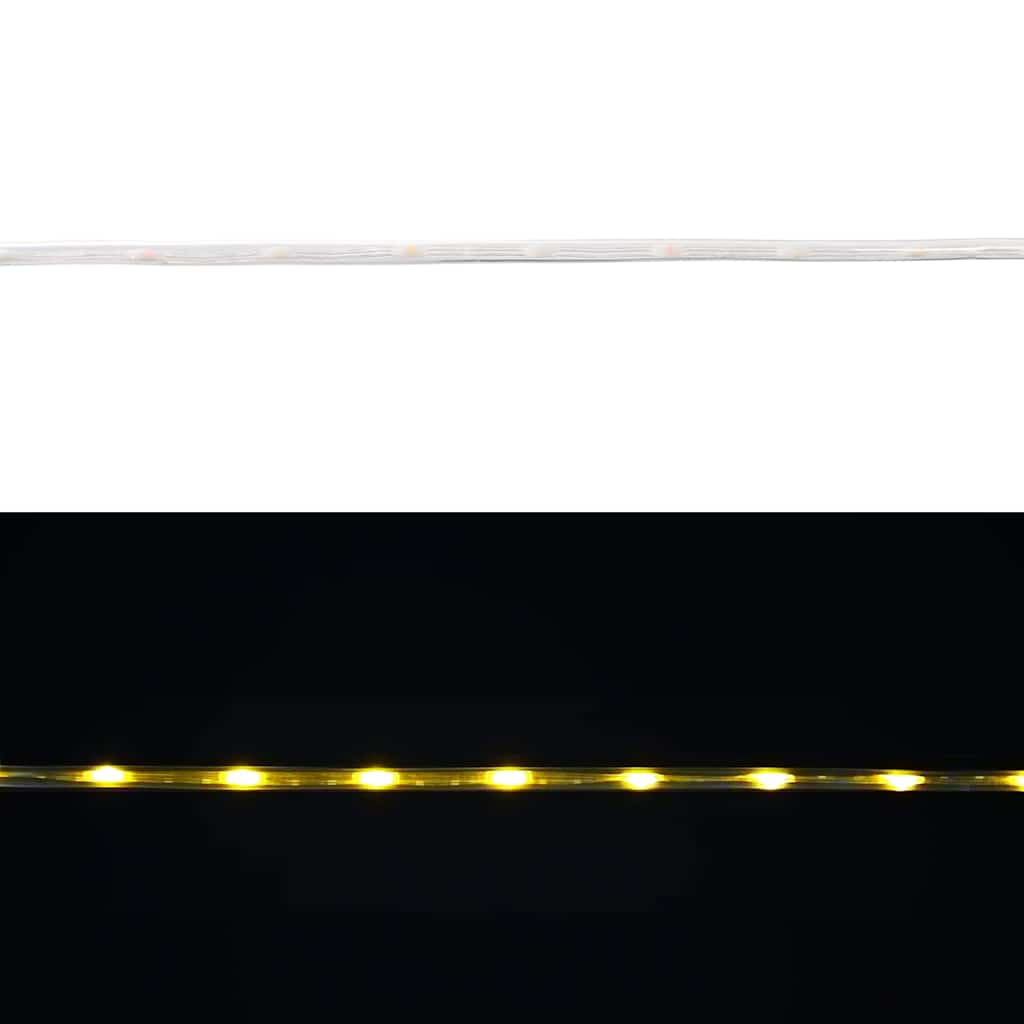 Luce a corda con 1200 LED Bianco caldo 50 m PVC