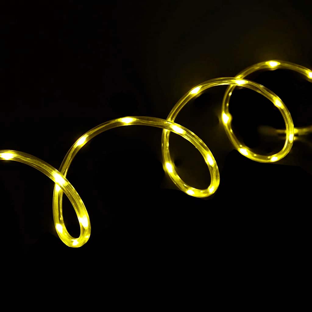 Luce a corda con 1200 LED Bianco caldo 50 m PVC