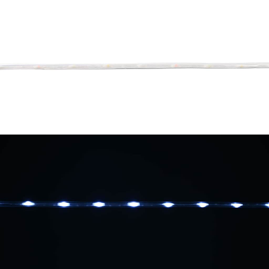 Luce a corda con 1200 LED Bianco Freddo 50 m PVC
