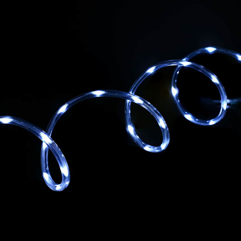 Luce a corda con 1200 LED Bianco Freddo 50 m PVC