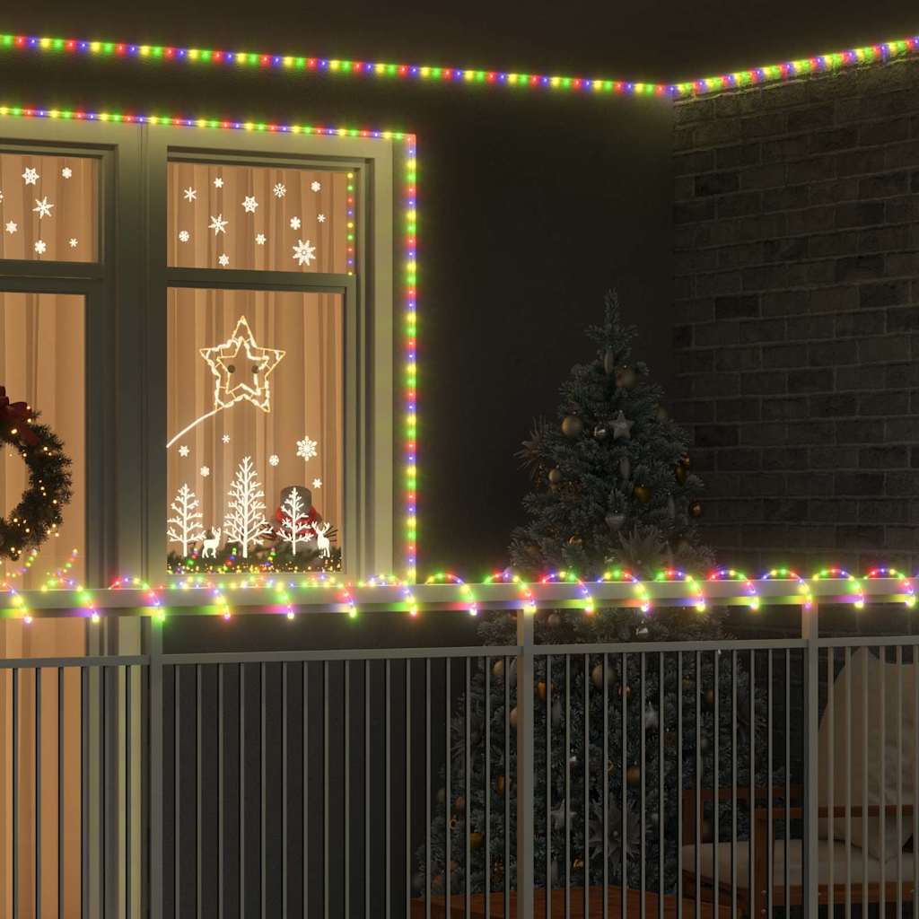 Luce a corda con 480 LED Multicolore 20 m PVC