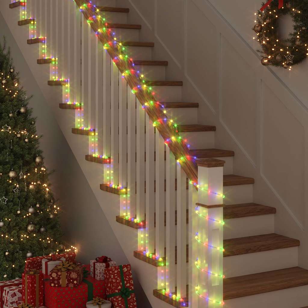 Luce a corda con 480 LED Multicolore 20 m PVC