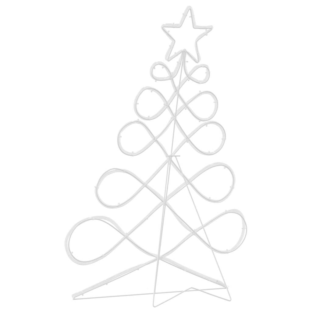 Luci a forma di albero di Natale Multicolore 78 x 58 cm PVC