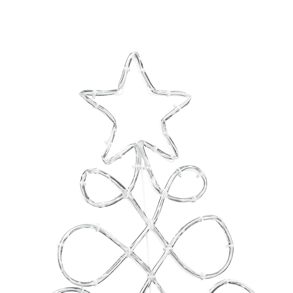 Luci a forma di albero di Natale Multicolore 78 x 58 cm PVC