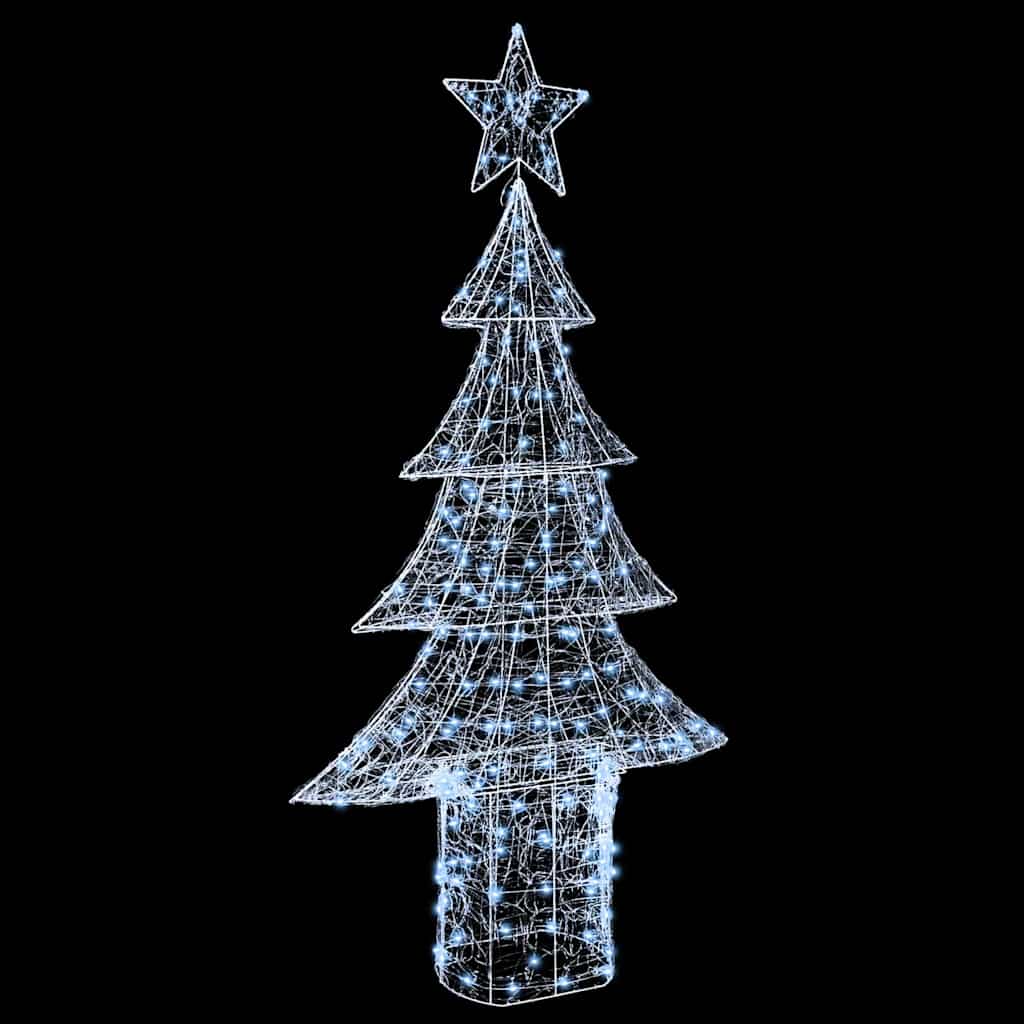Albero di Natale 240 LED Bianco freddo 180 cm Acrilico