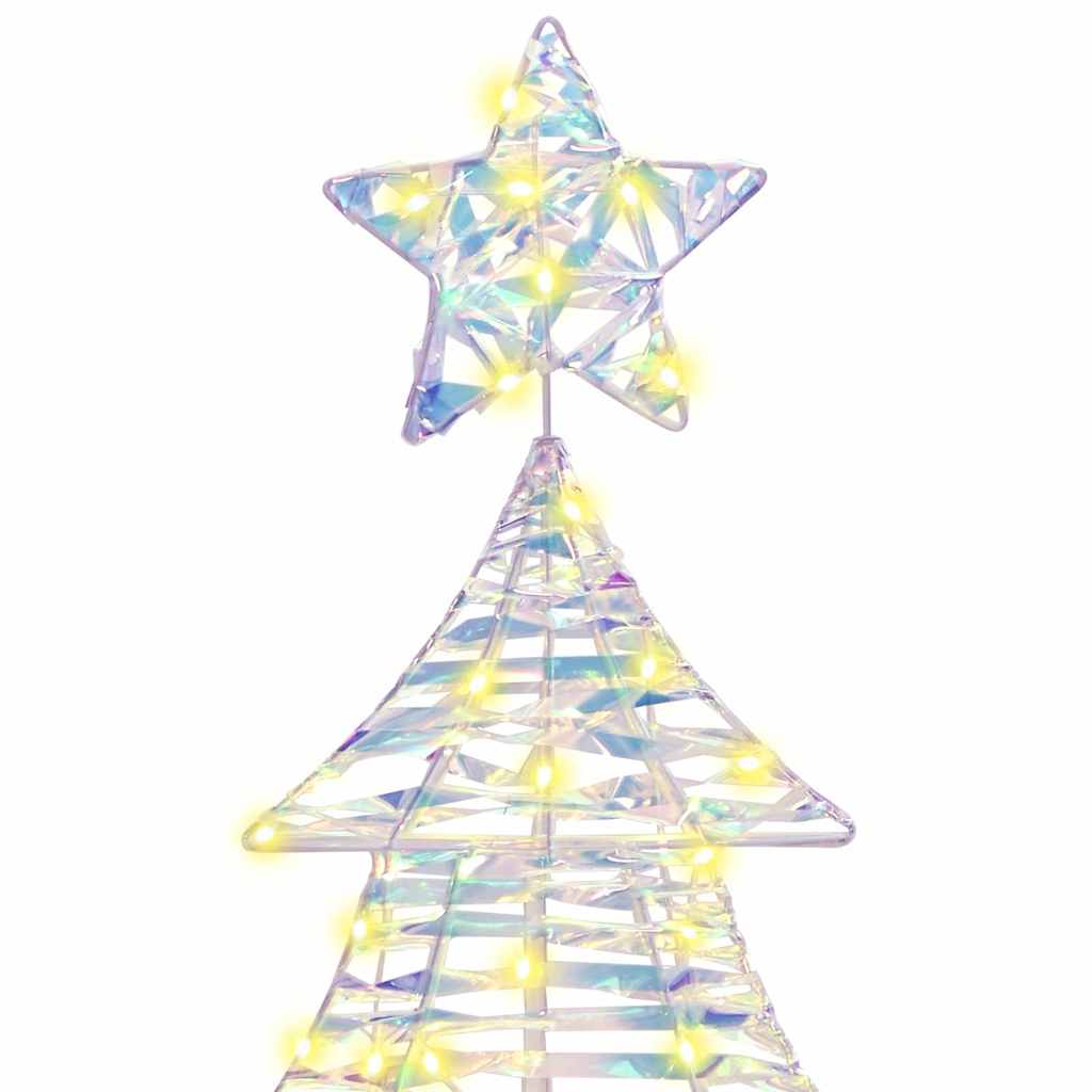 Albero di Natale 160 LED Bianco caldo 150 cm PET