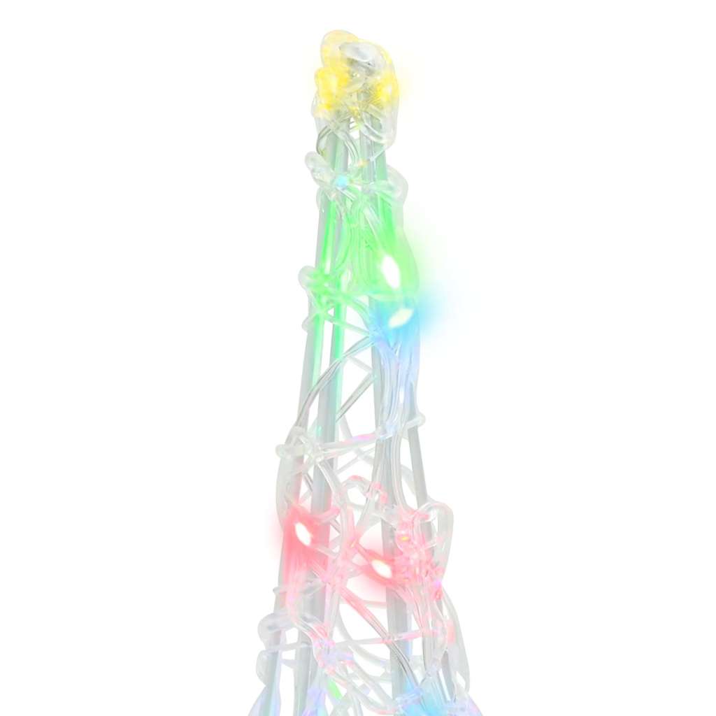 Albero di Natale 3 pz Multicolore 20 x 20 x 80 cm Acrilico