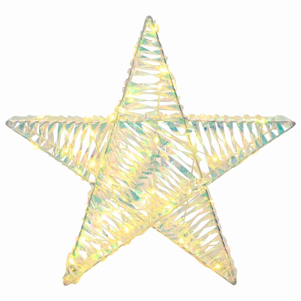 Stella 3D 50 LED Bianco caldo 55 x 52.5 x 9 cm PET