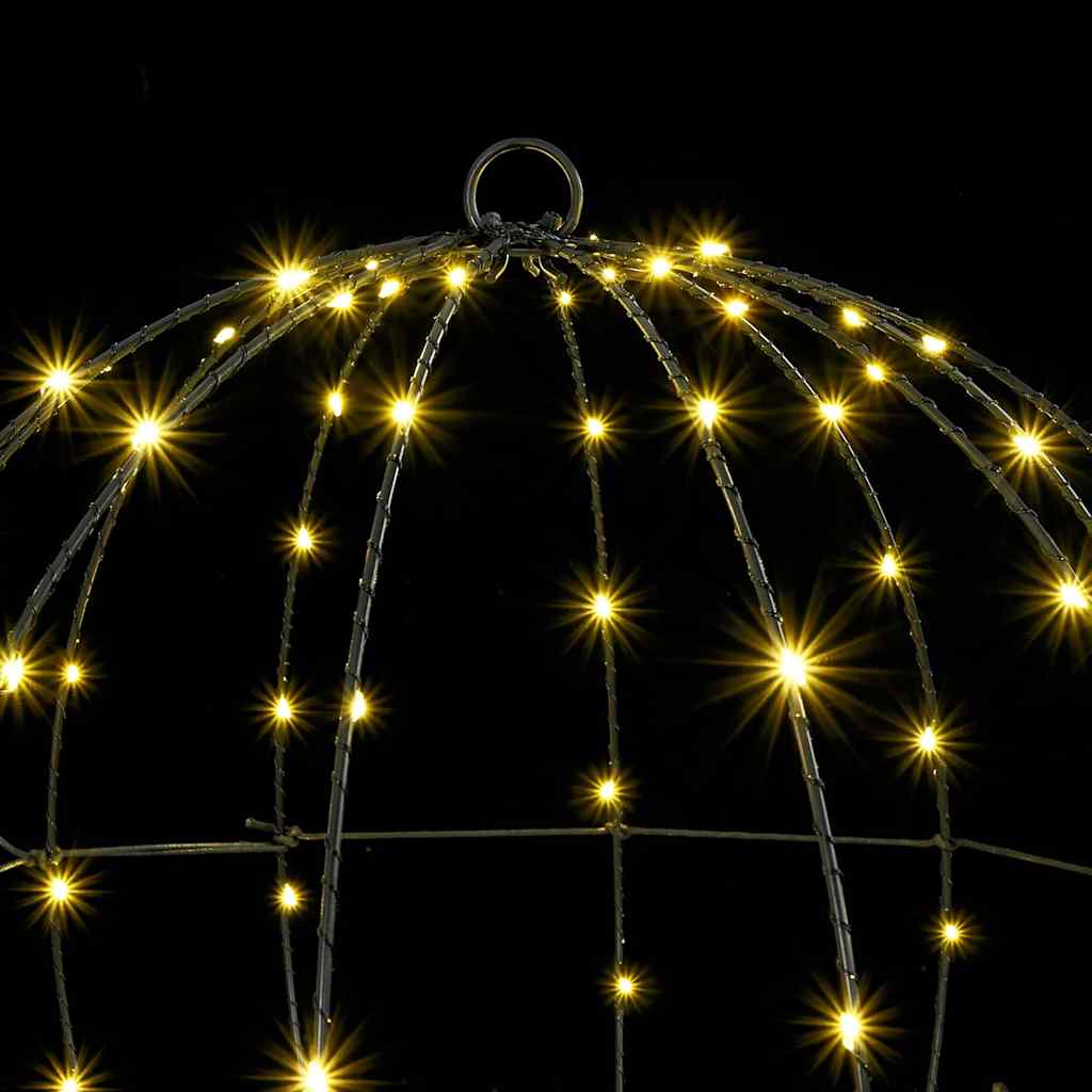 Palla Bianco caldo 40 x 40 x 42 cm Metallo 120 LED