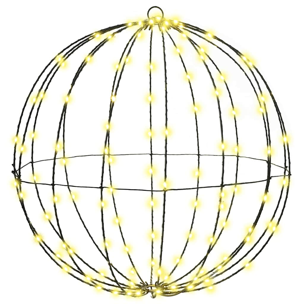 Palla 2 pz Bianco caldo 50 x 50 x 52 cm Metallo 320 LED