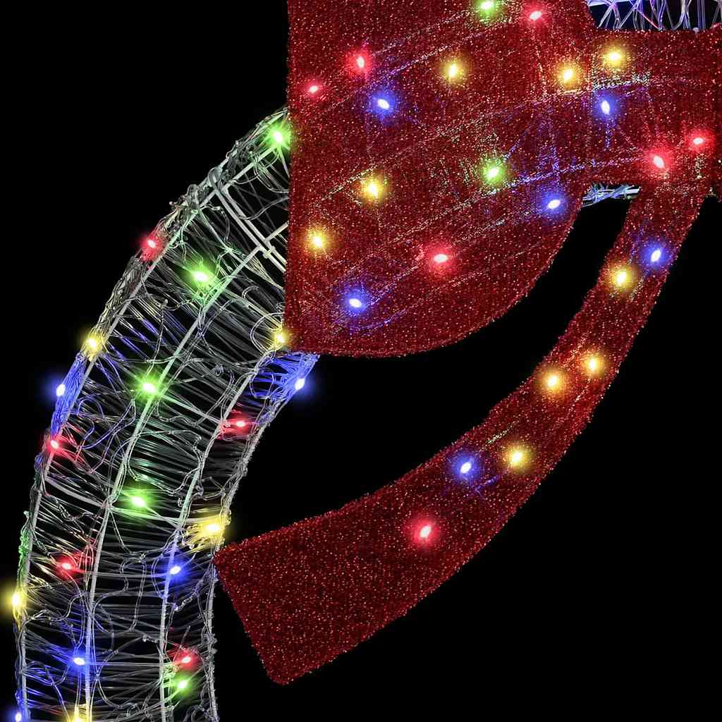 Corona 80 LED Multicolore 92 x 92 x 9,5 cm Acrilico
