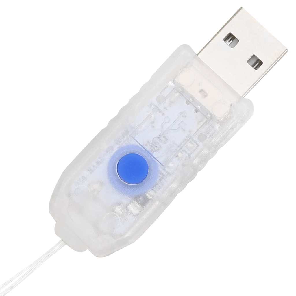Corona 150 LED Bianco caldo 120 cm Acrilico