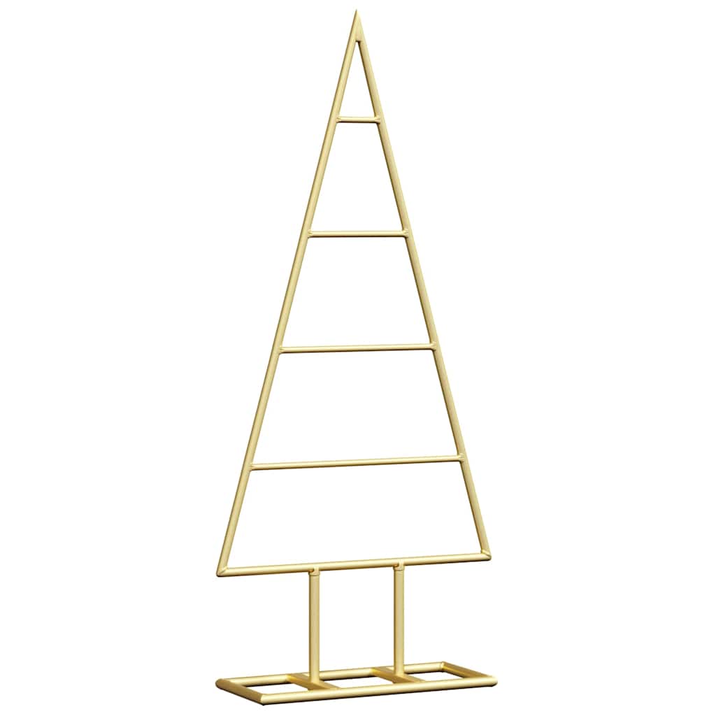 Albero di Natale in metallo Oro 60 cm