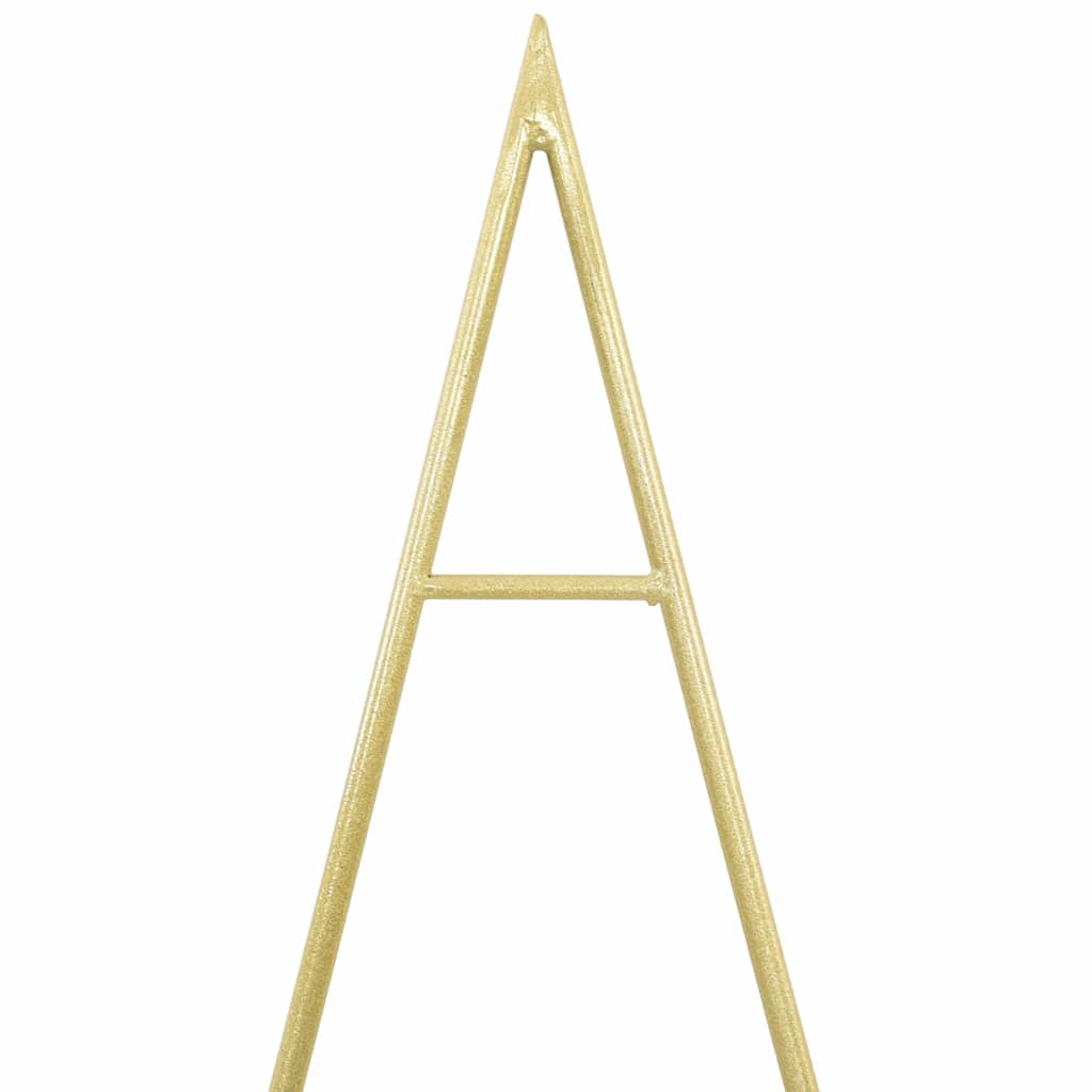 Albero di Natale in metallo Oro 90 cm