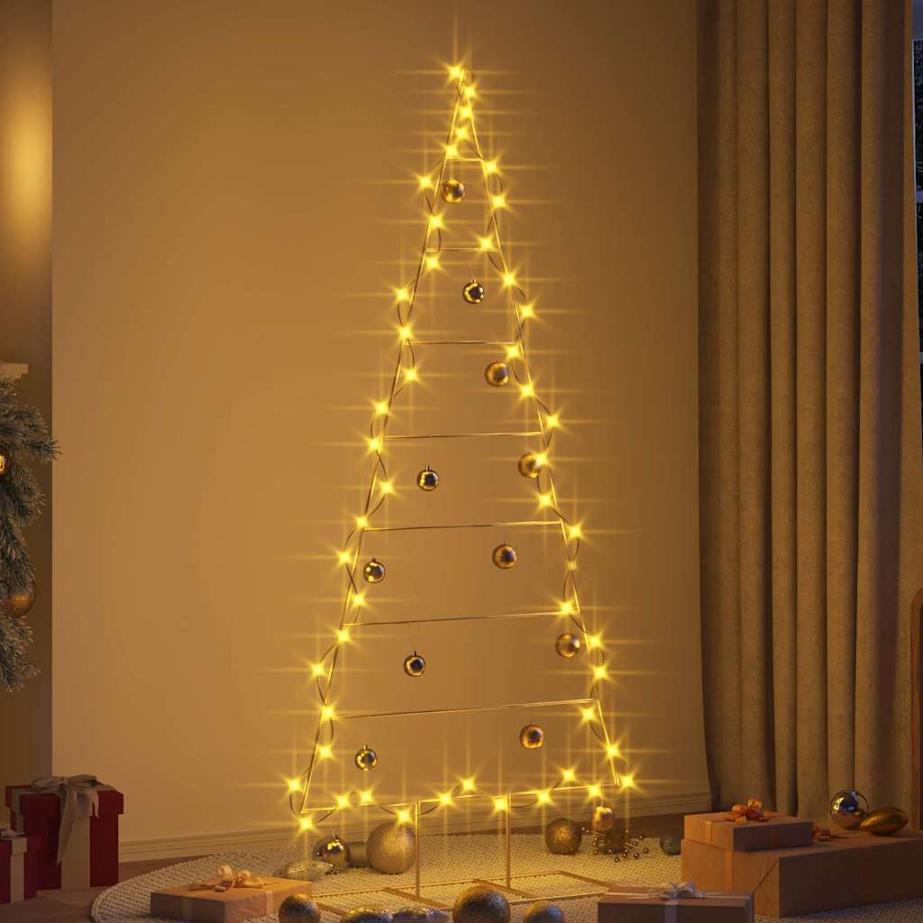 Albero di Natale in metallo Oro 181 cm