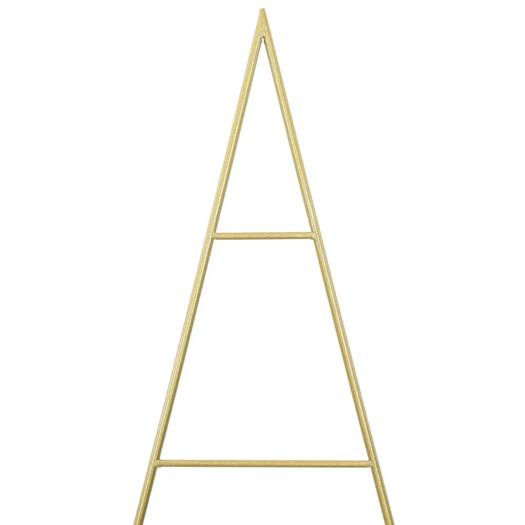 Albero di Natale in metallo Oro 181 cm