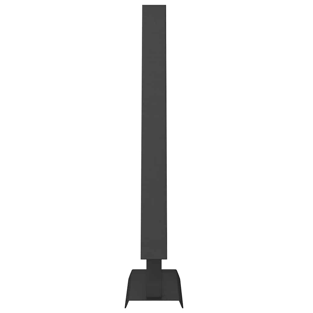 Albero di Natale in metallo Nero 60 cm Acciaio