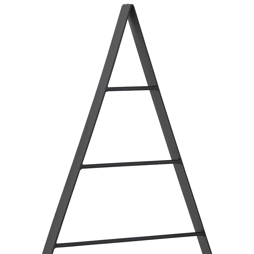 Albero di Natale in metallo Nero 60 cm Acciaio