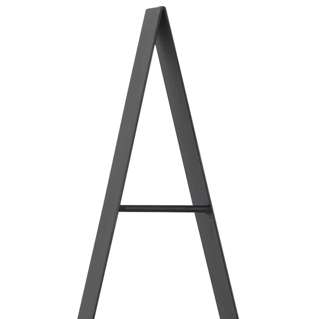 Albero di Natale in metallo Nero 180 cm Acciaio