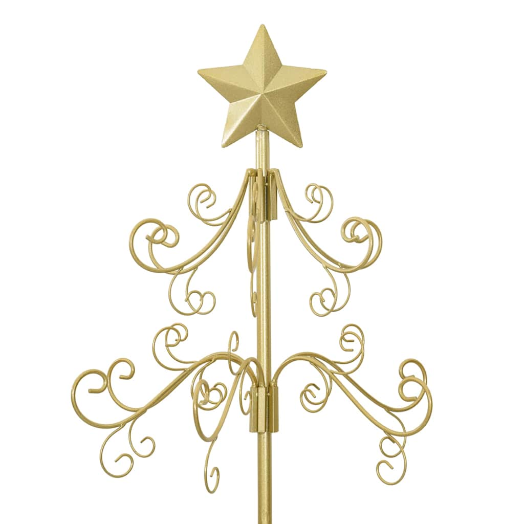 Albero di Natale in metallo Oro 180 cm