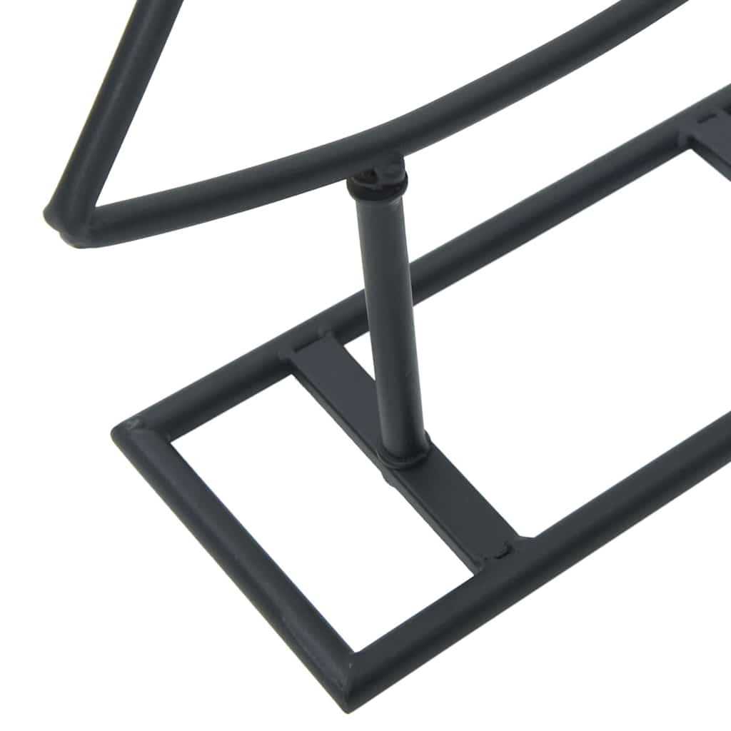 Albero di Natale in metallo Nero 60 cm Acciaio