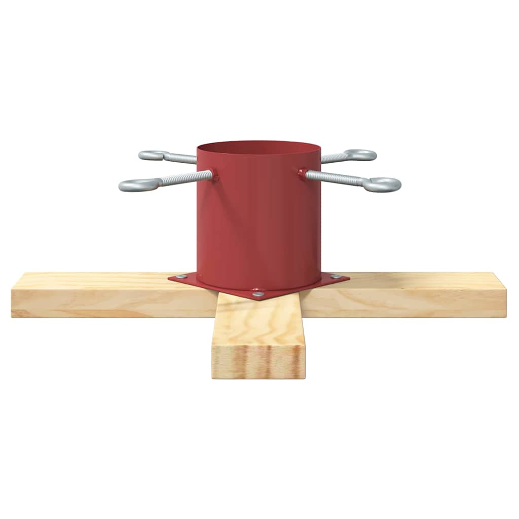Supporto per Albero di Natale Rosso 50 x 50 x 16 cm