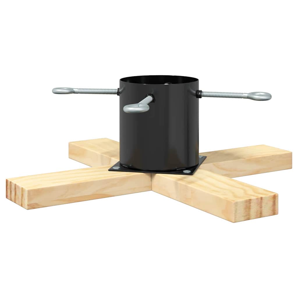Supporto per Albero di Natale Nero 50 x 50 x 16 cm