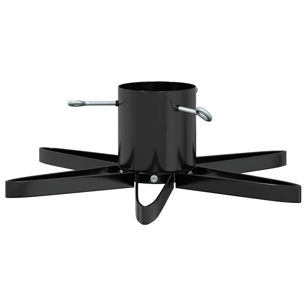Supporto per Albero di Natale Nero 50 x 50 x 15,5 cm Acciaio