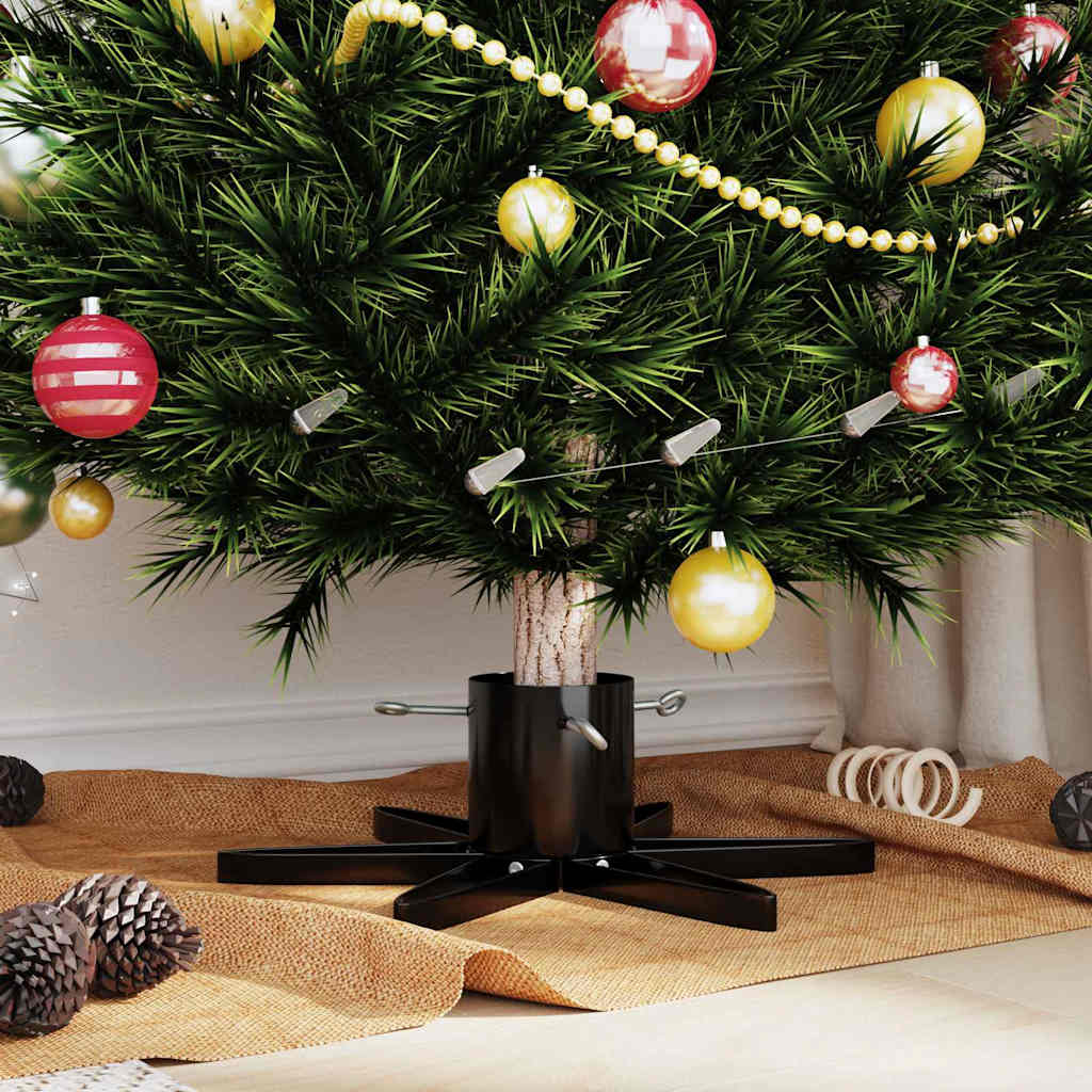 Supporto per Albero di Natale Nero 50 x 50 x 15,5 cm Acciaio