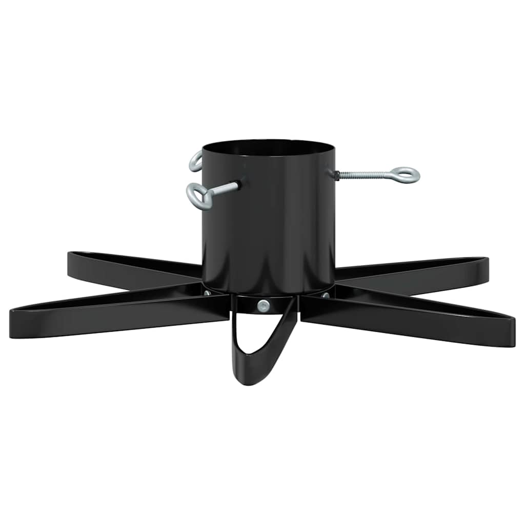 Supporto per Albero di Natale Nero 50 x 50 x 15,5 cm Acciaio