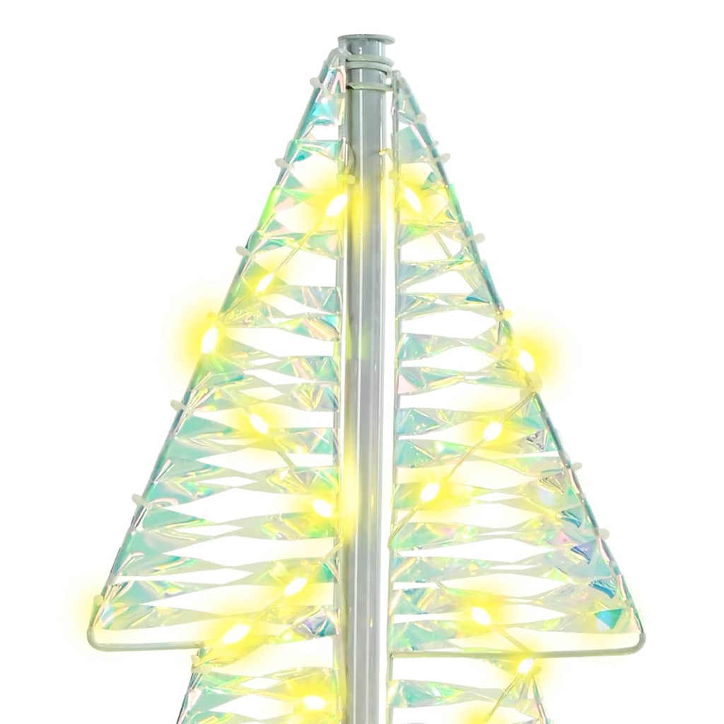 Albero di Natale 100 LED Bianco caldo 120 cm PET