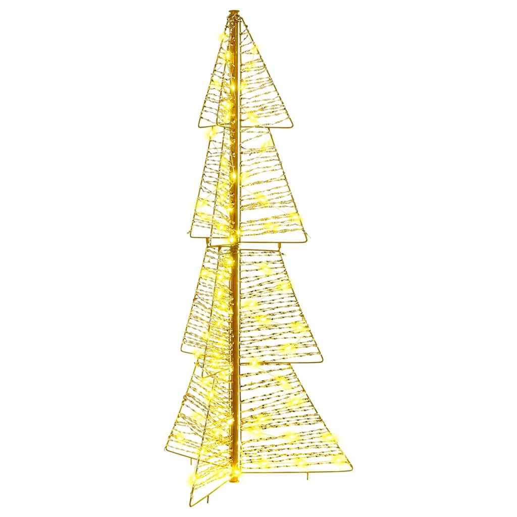 Albero di Natale 100 LED Bianco caldo 120 cm PET