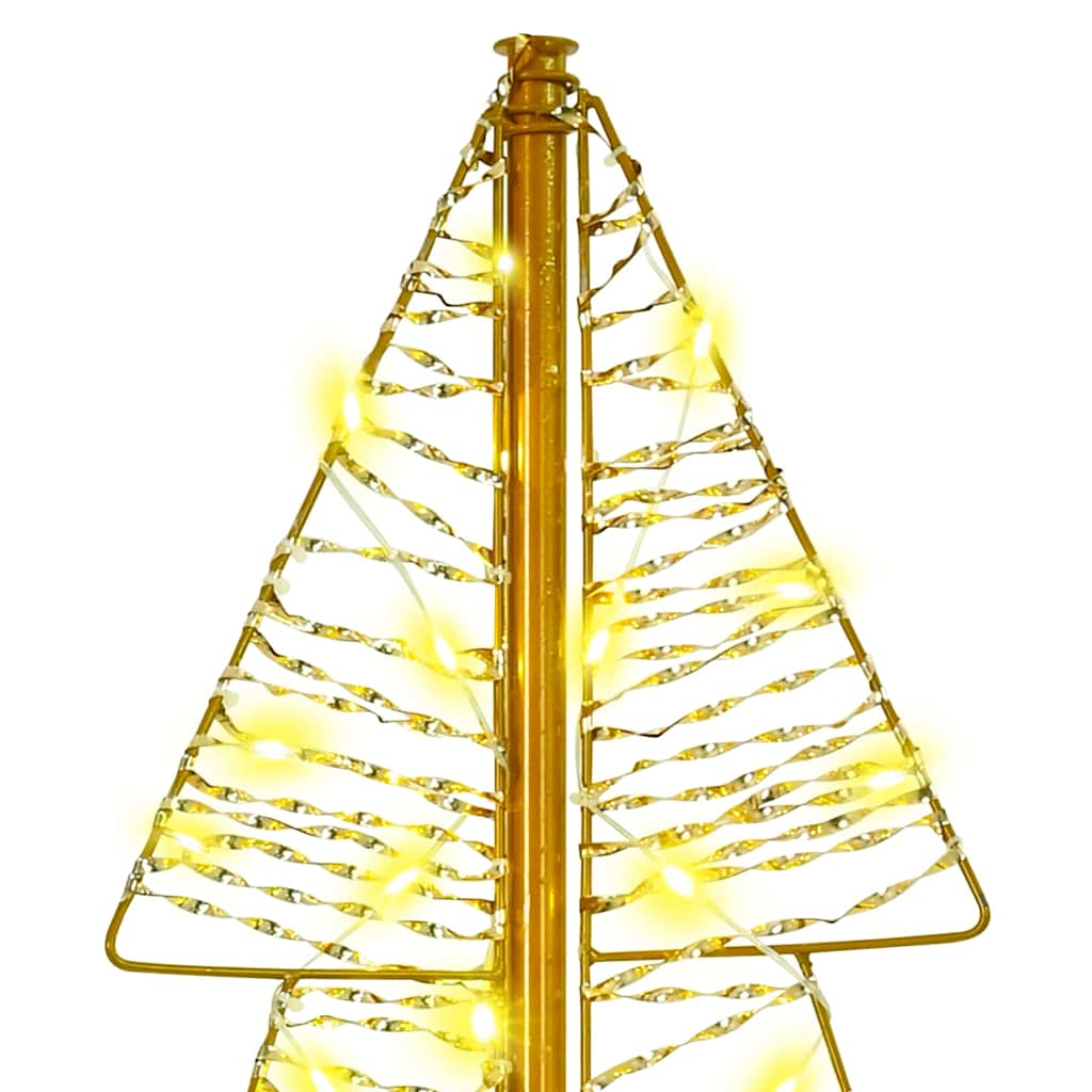 Albero di Natale 100 LED Bianco caldo 120 cm PET