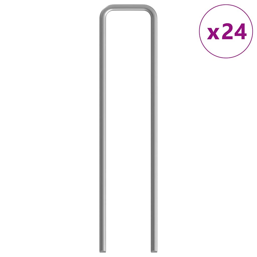 Gabbia per Conigli Argento 600 x 78 x 78 cm Acciaio zincato