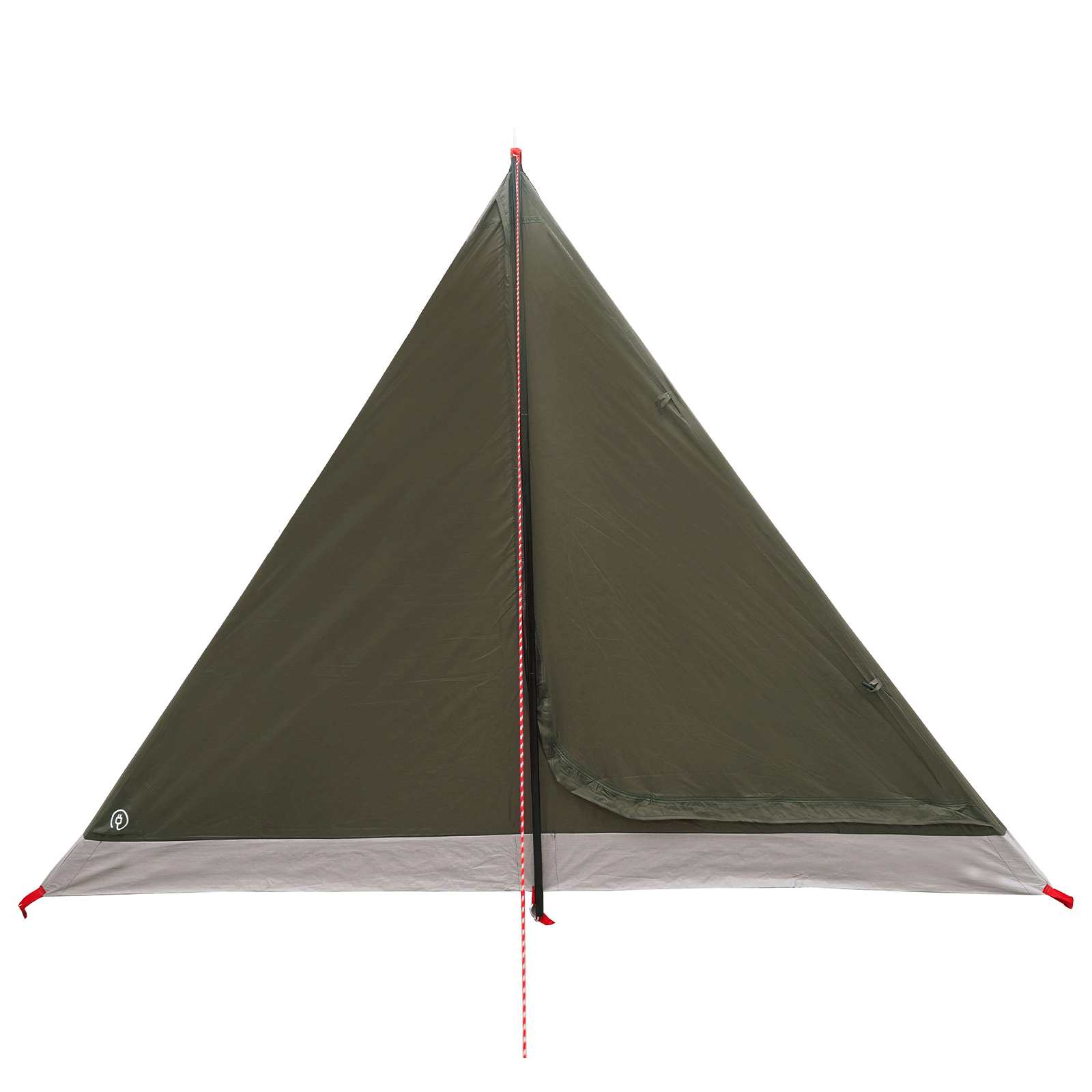 Tenda da backpacking 4 persona Marrone e Grigio