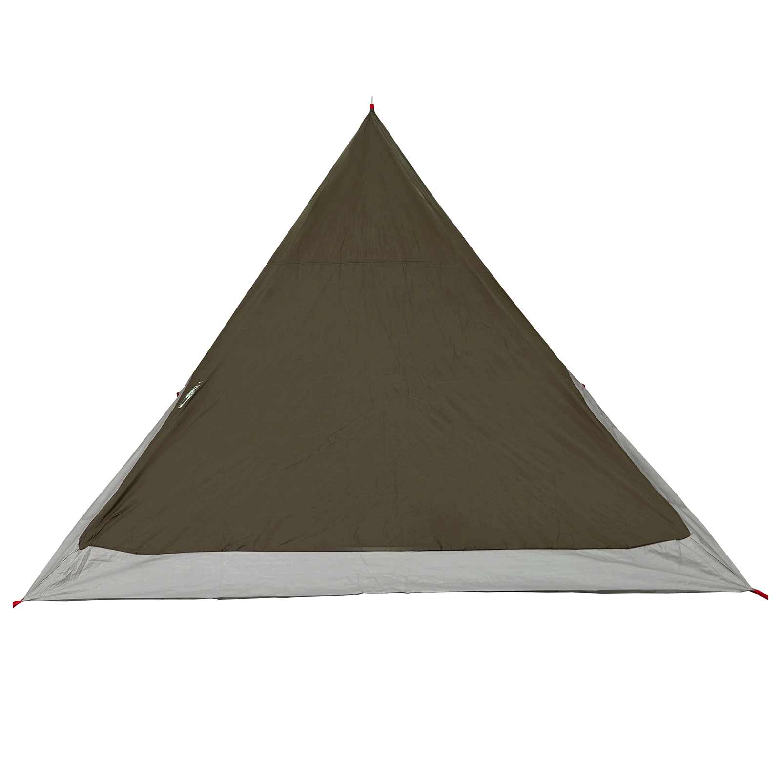 Tenda da backpacking 4 persona Marrone e Grigio