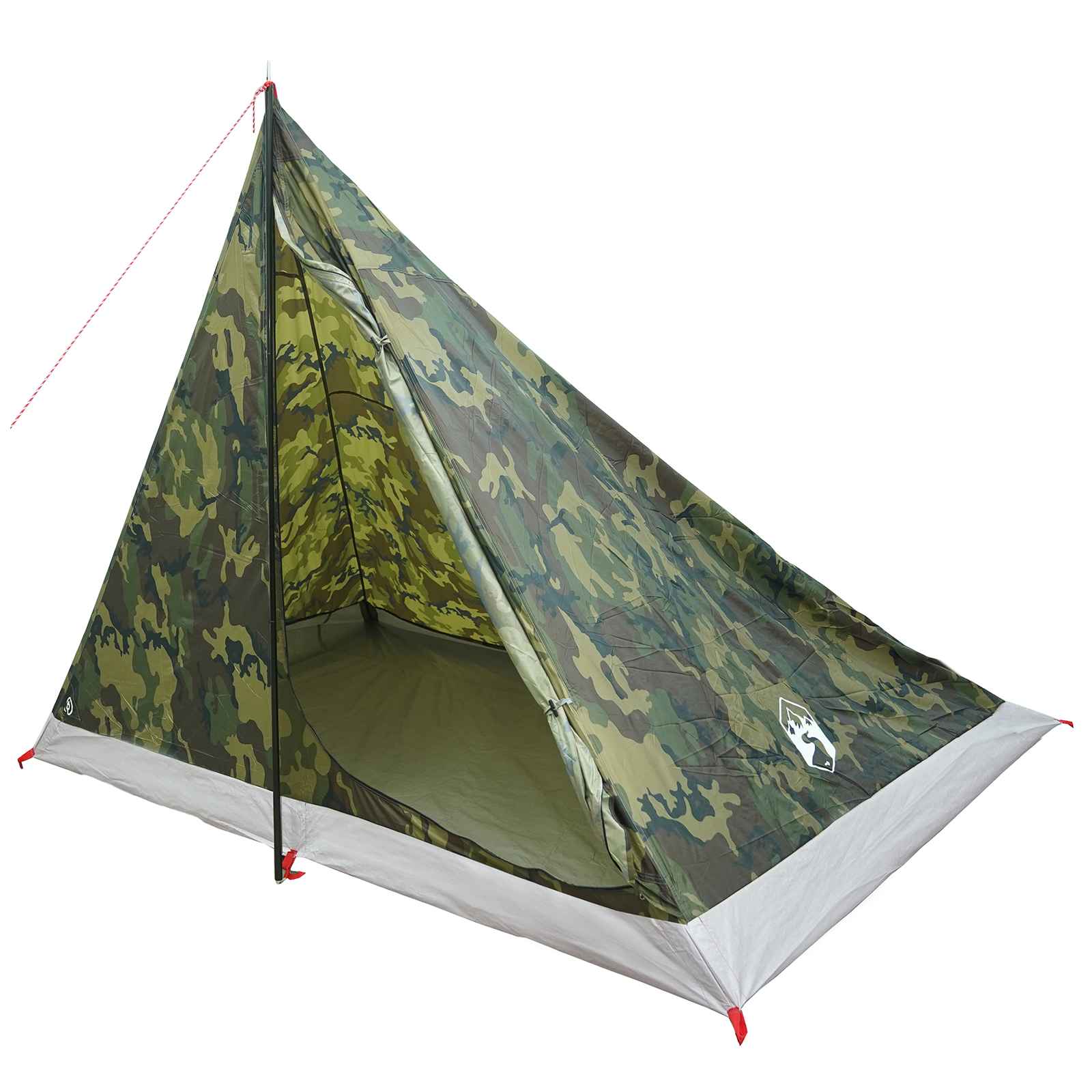 Tenda da backpacking 4 persona Mimetico