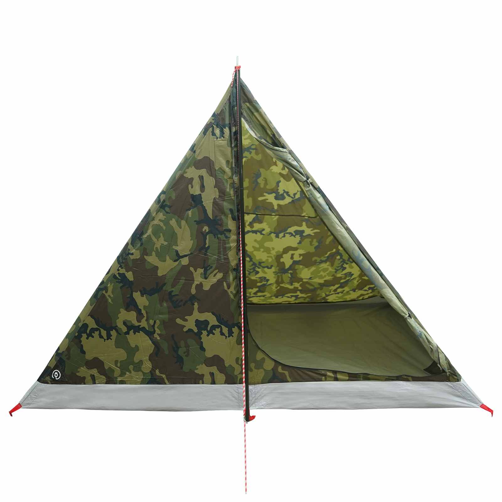 Tenda da backpacking 4 persona Mimetico