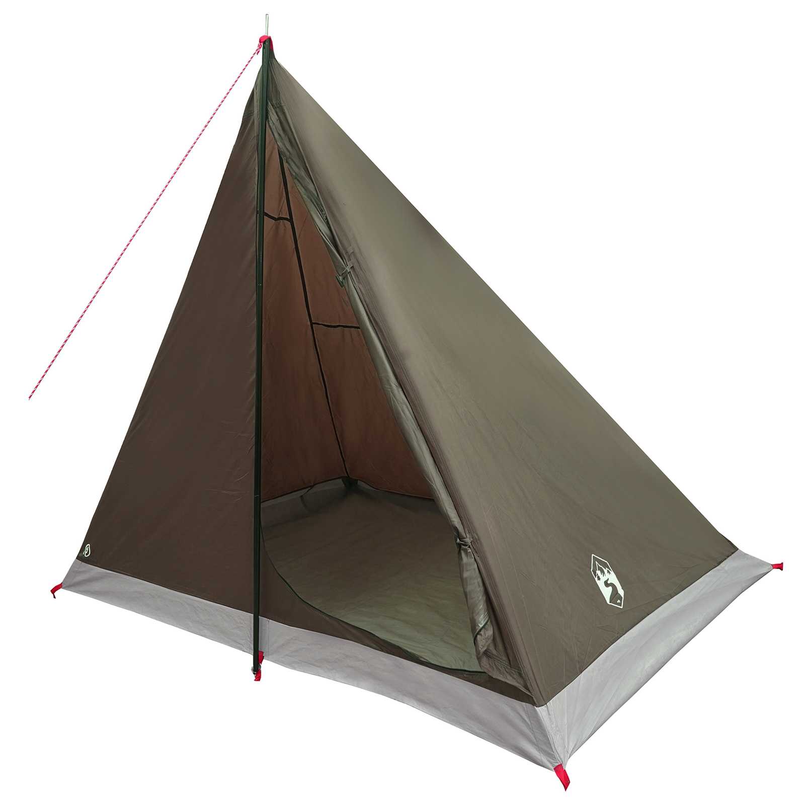 Tenda da backpacking 2 persona Marrone e Grigio