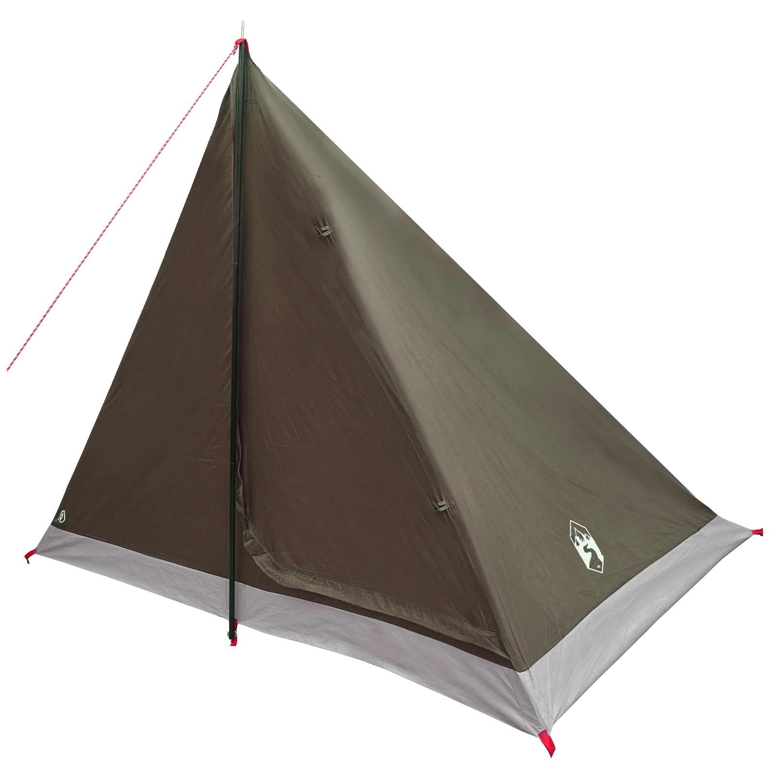 Tenda da backpacking 2 persona Marrone e Grigio