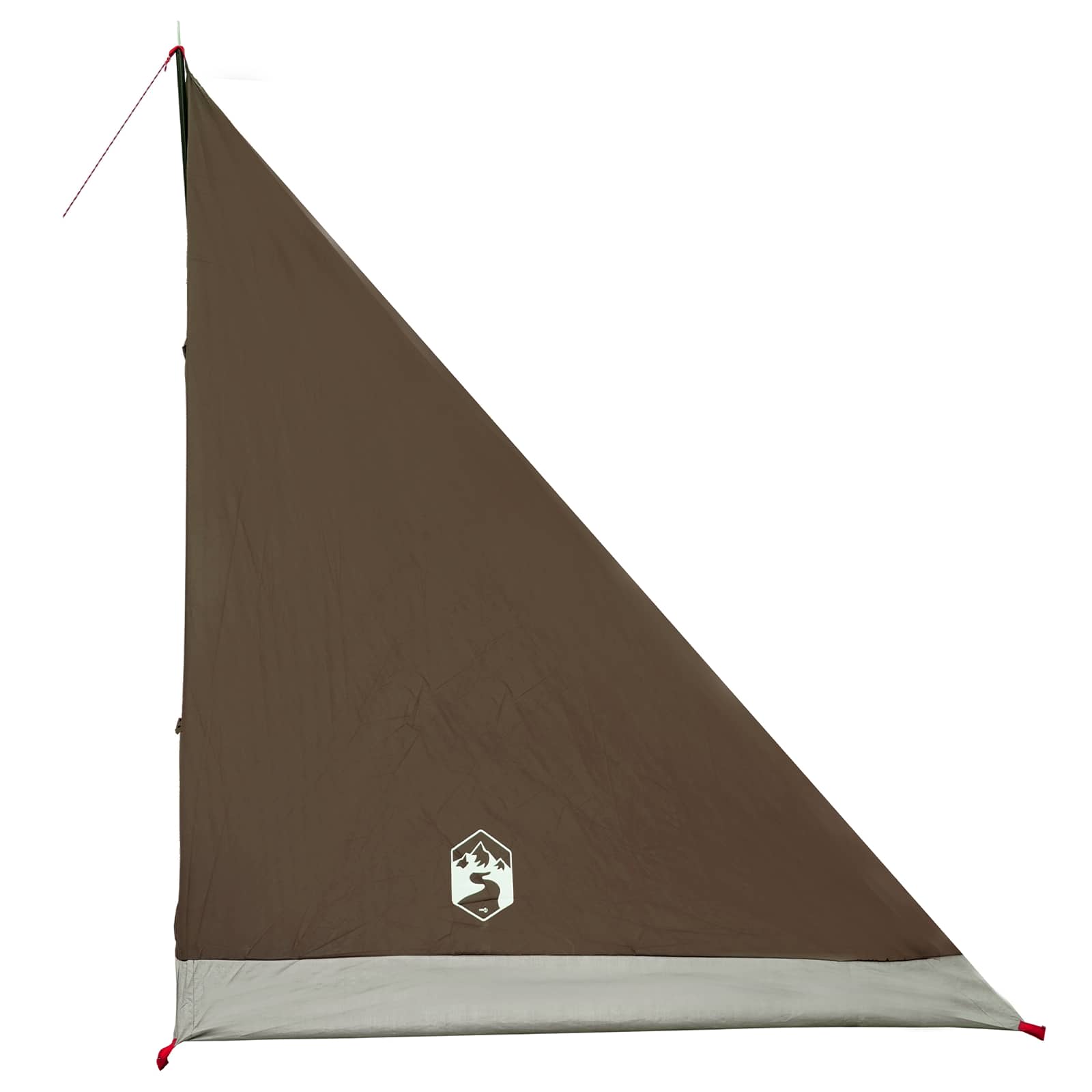 Tenda da backpacking 2 persona Marrone e Grigio