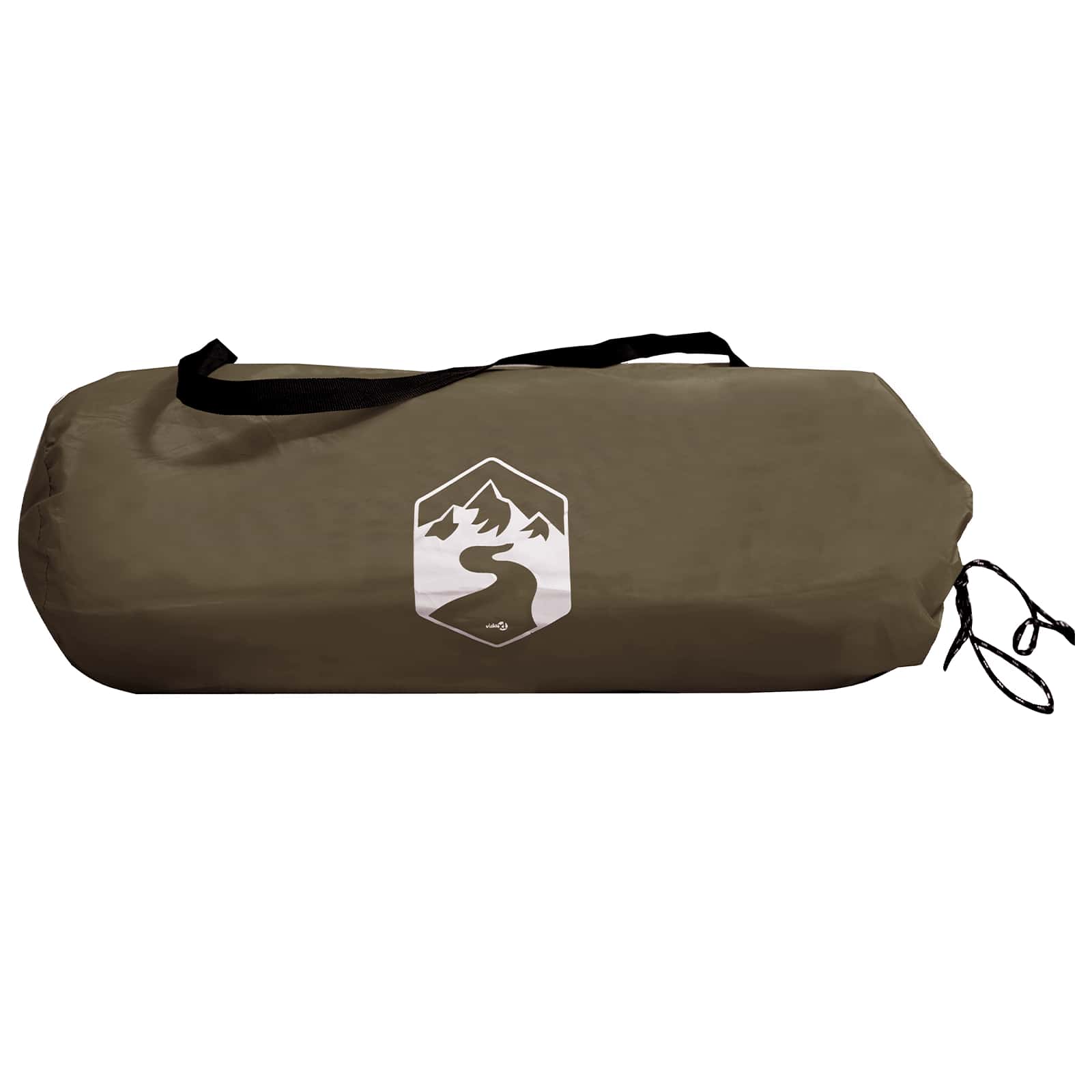 Tenda da backpacking 2 persona Marrone e Grigio